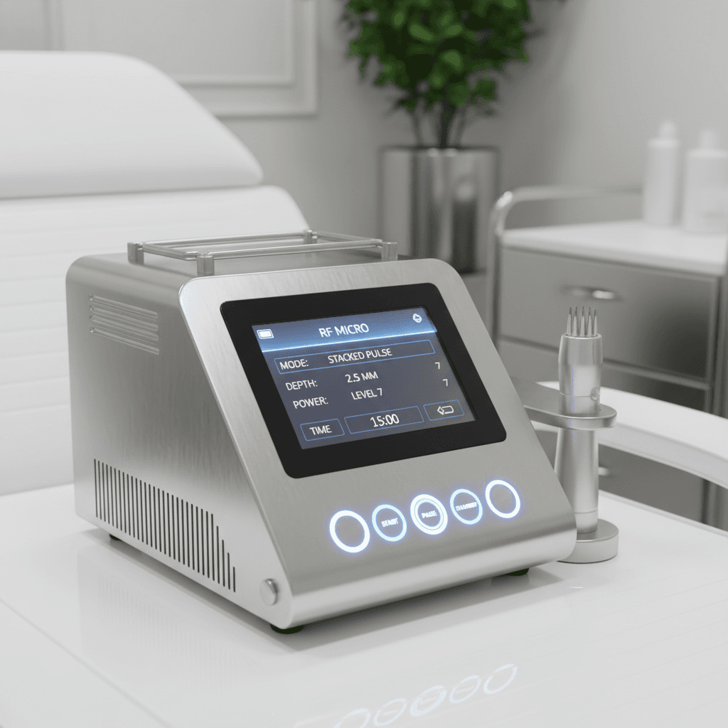 RF microneedling equipment at ESTETYKA salon in Kielce