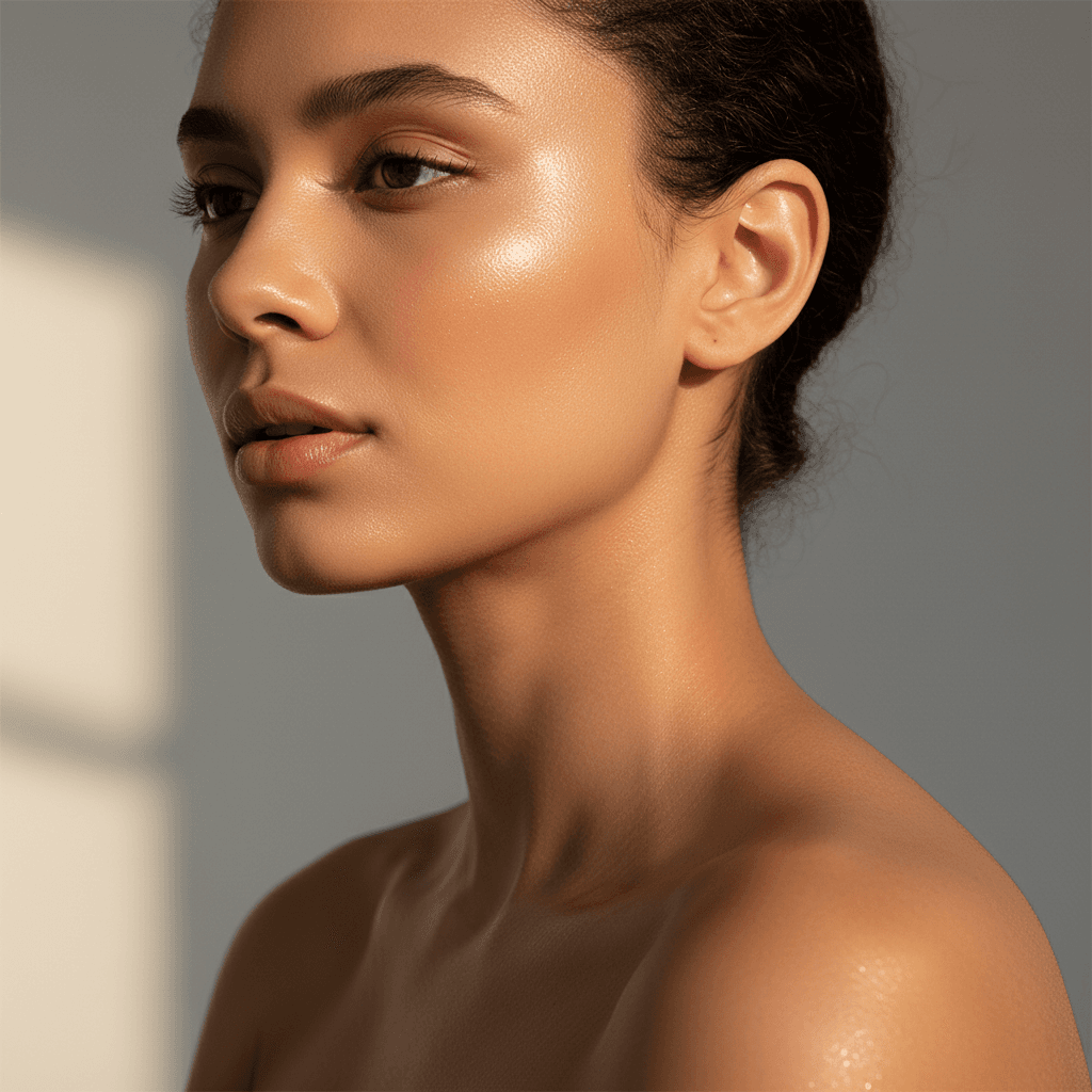 Refreshed, glowing skin after treatment